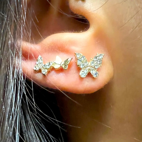 All of Them Butterfly Earrings - Picture 2 of 3